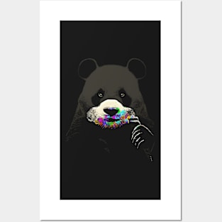 Panda and Unicorn Rainbow Gifts Pandas and Unicorns Posters and Art